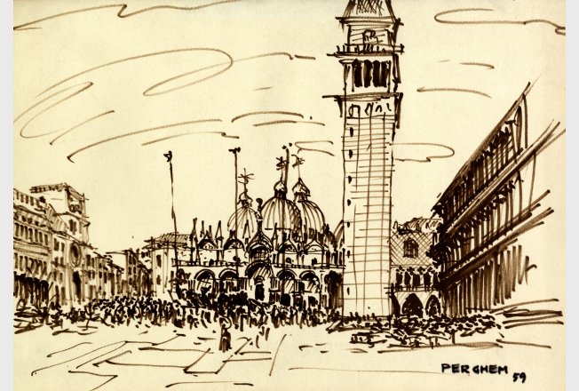 Piazza San Marco, Venezia, 1959