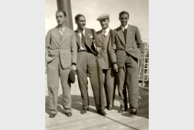 Viaggio a New York con la nazionale italiana di atletica leggera, 1934
