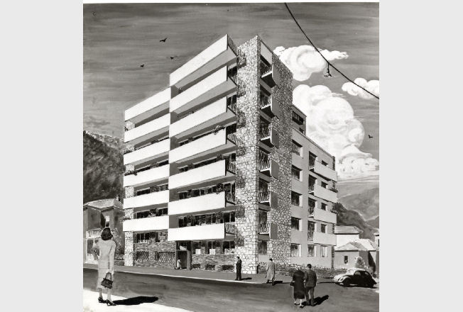 Proposta per un edificio dabitazione a Trento