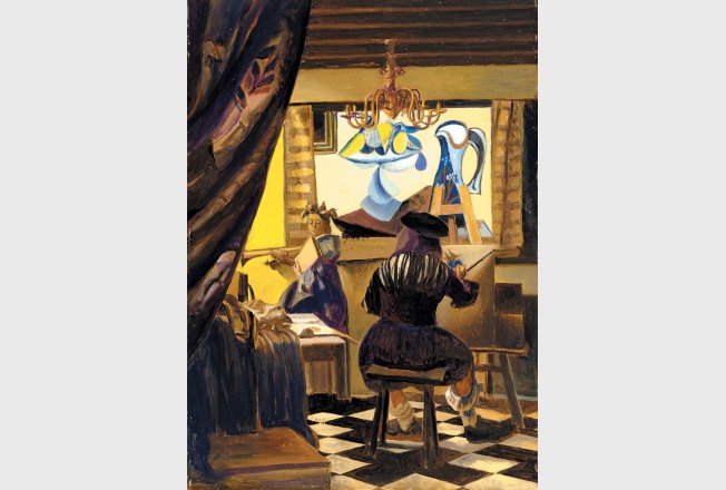 Veermer copia Picasso
